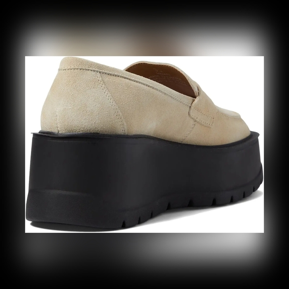 Free People Nico Platform Loafers Cappuccino Suede EU Size 38, US 7.5 - Picture 5 of 8